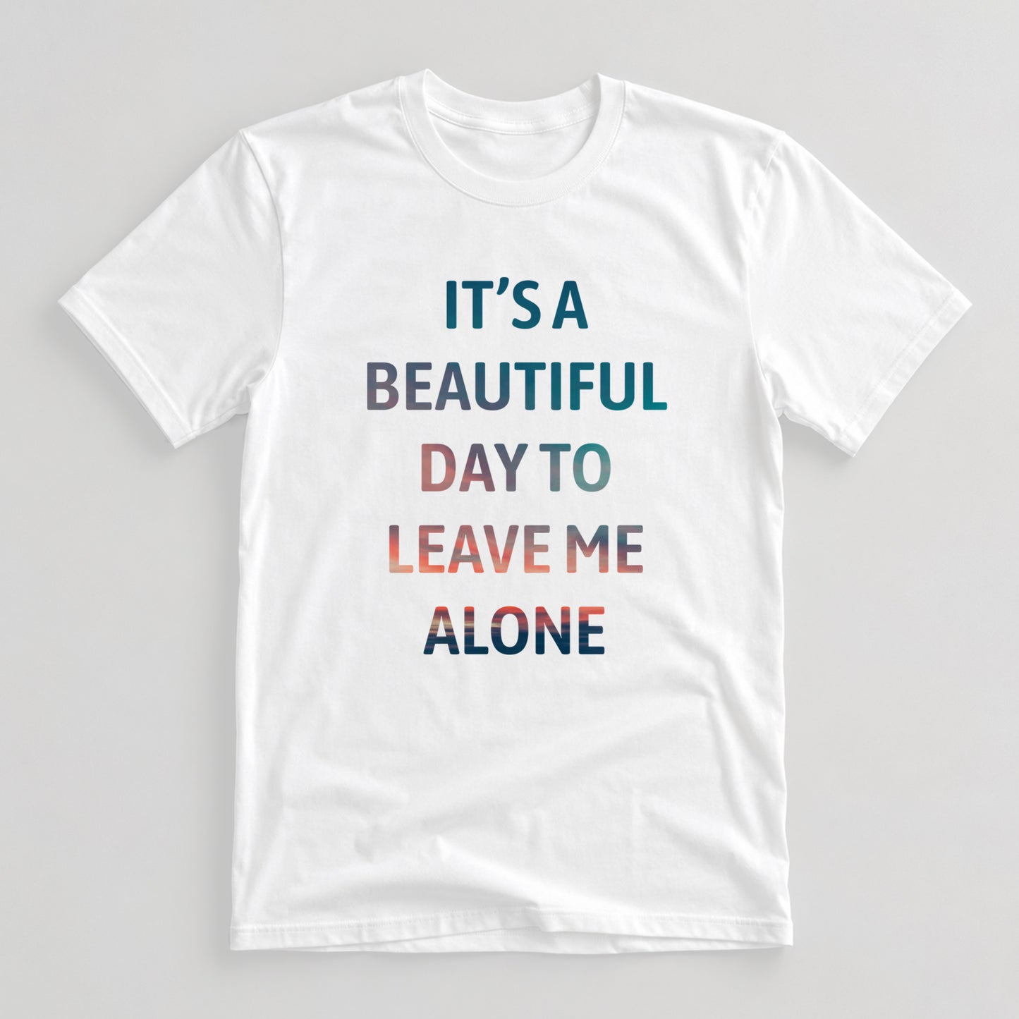 Tricou Beautiful Day - Alb