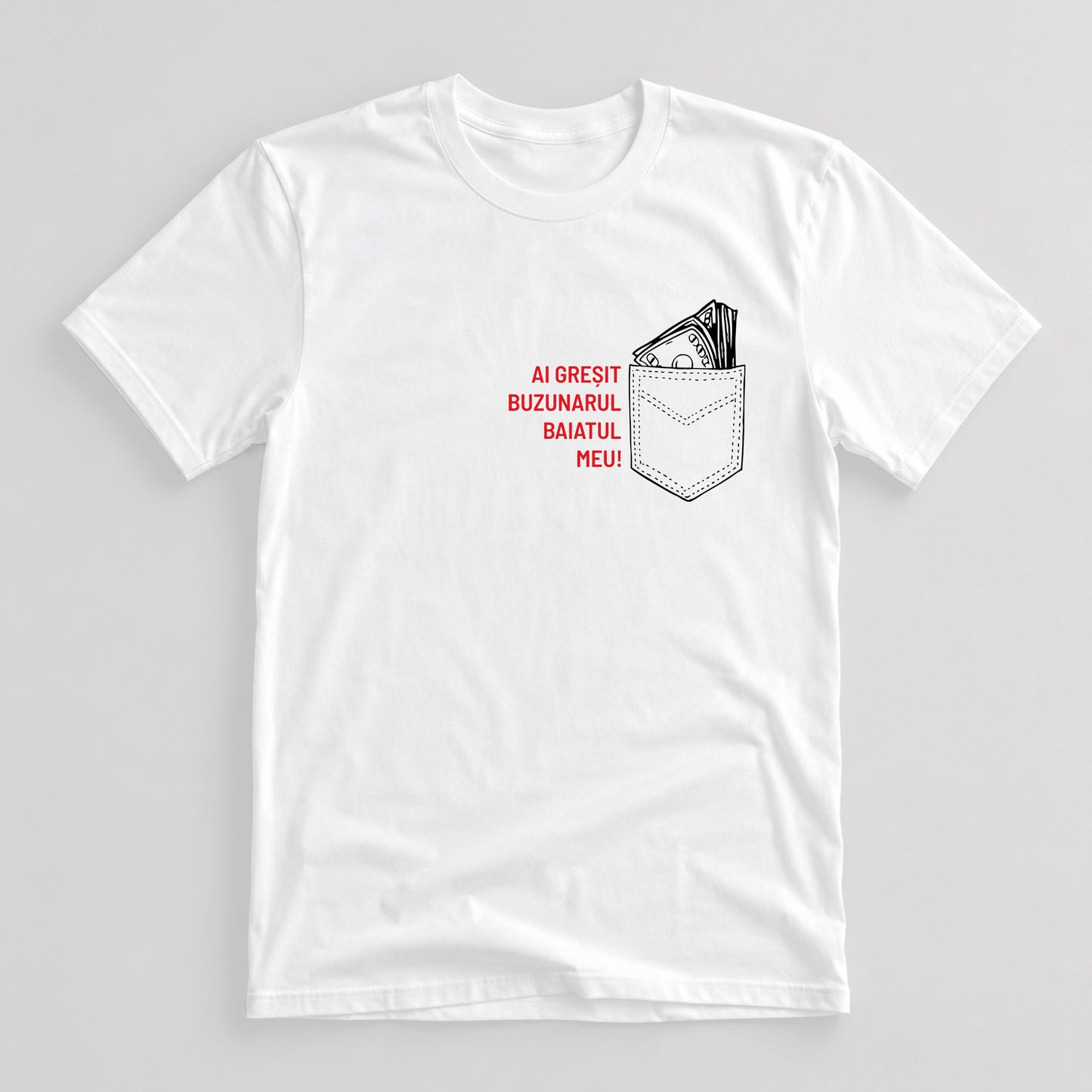 Tricou Bărbat Buzunarul
