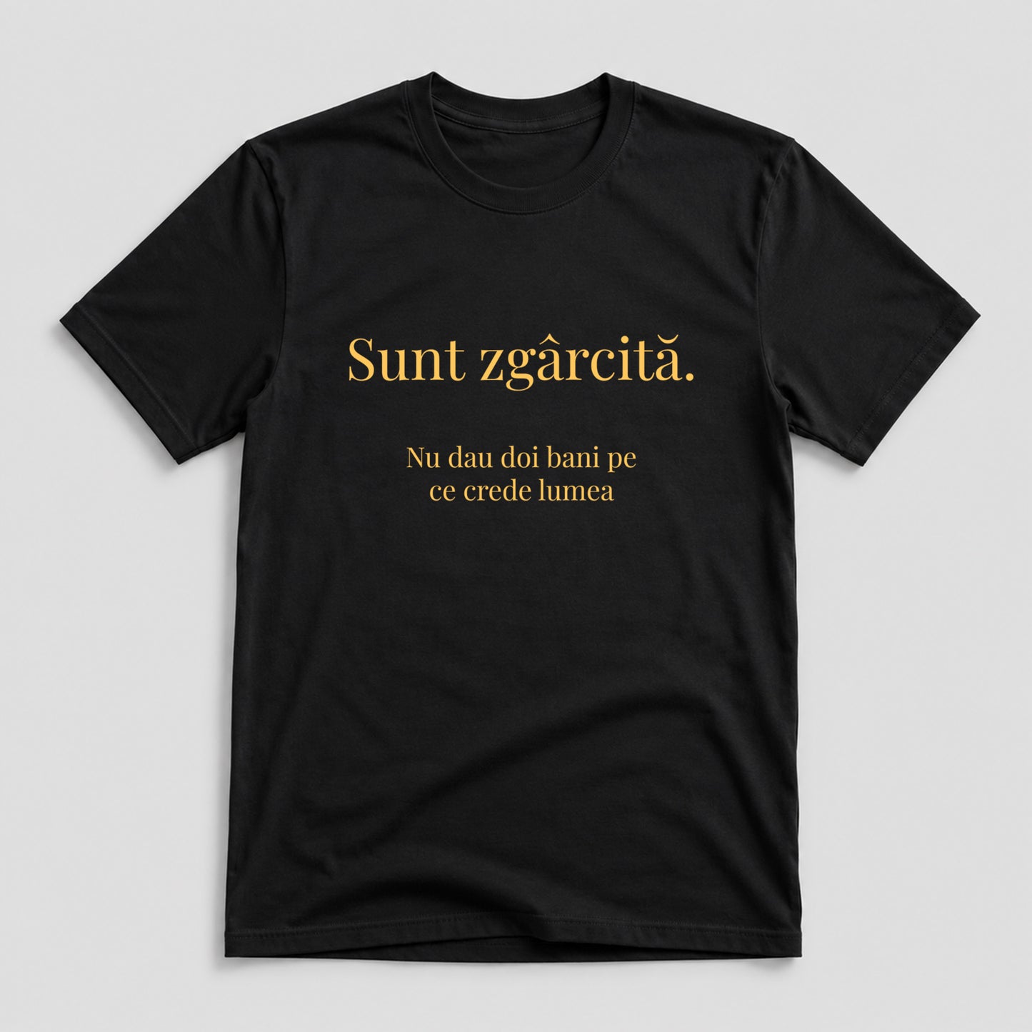Tricou Zgârcită - Mesaj Haios Românesc