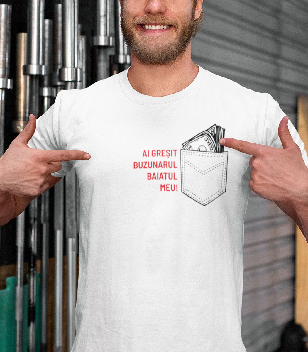 Tricou Bărbat Buzunarul