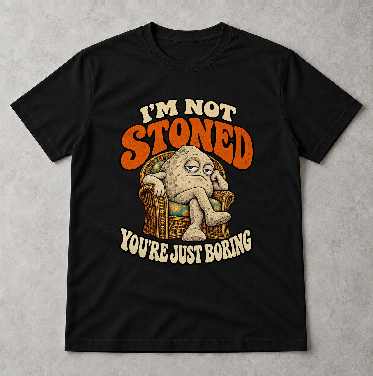 Tricou You’re Just Boring - Negru - Sarcasm fără Filtru