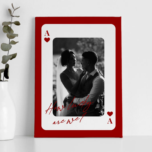 Tablou Personalizat Lucky In Love - Cadou Romantic