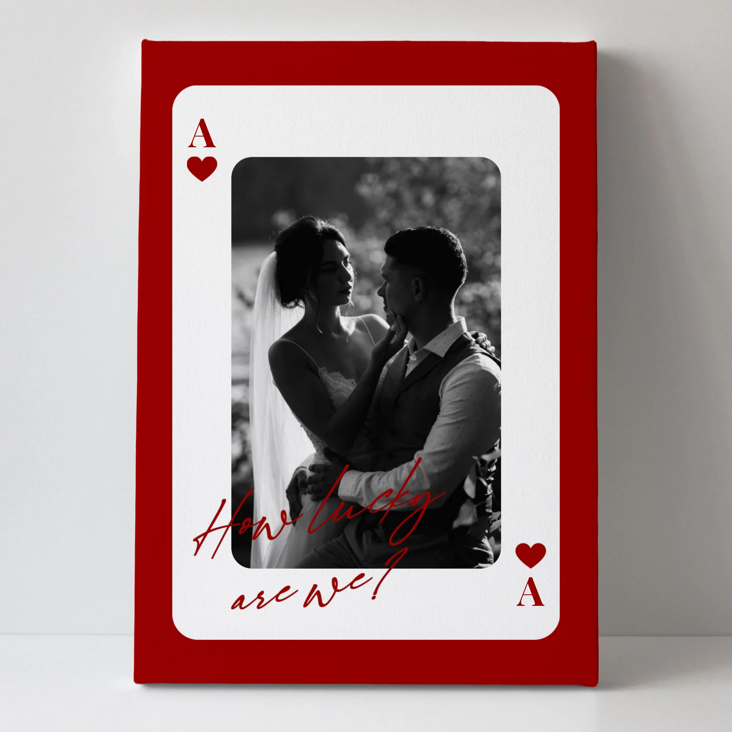 Tablou Personalizat Lucky In Love - Cadou Romantic