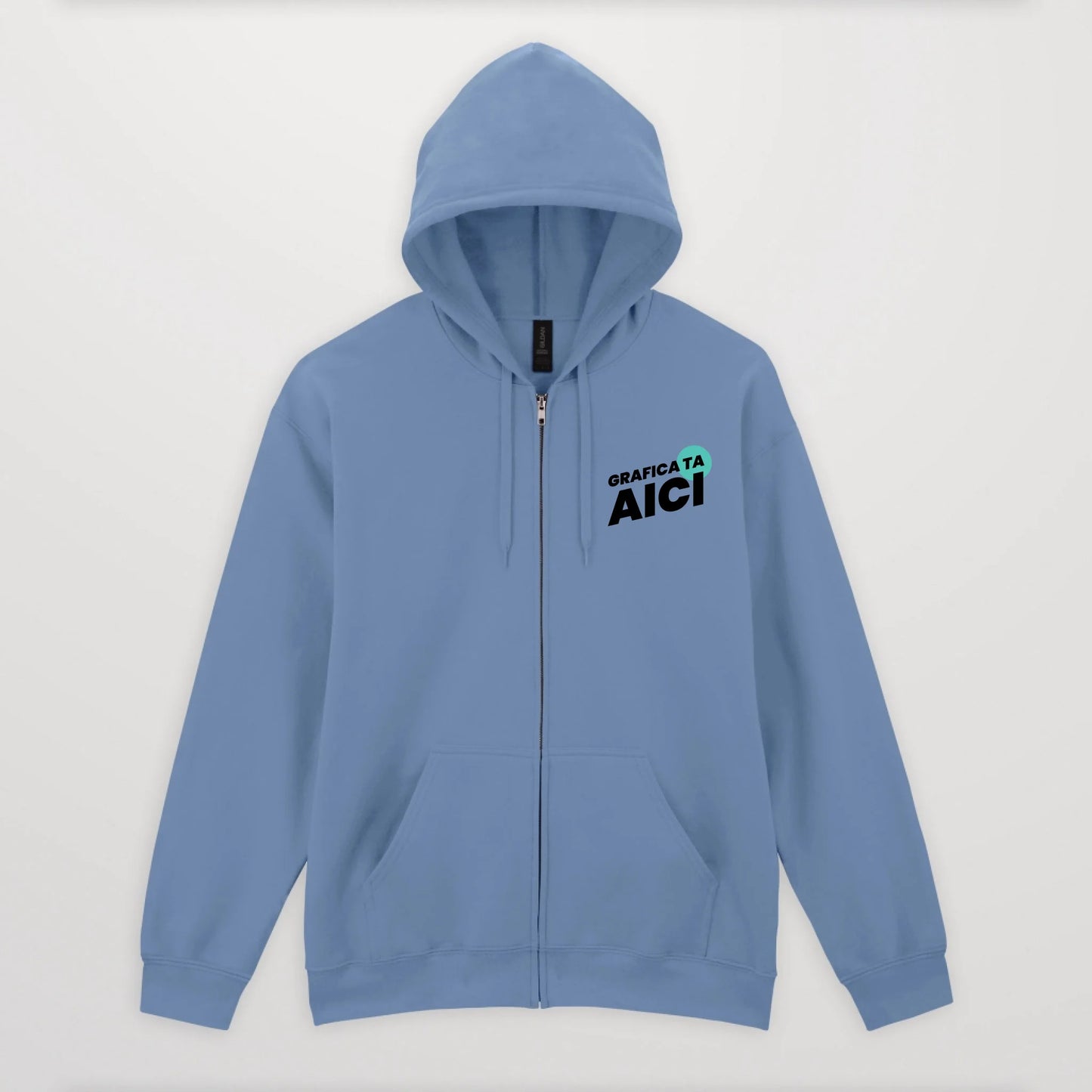 hanorac-alb-off-white-fermoar