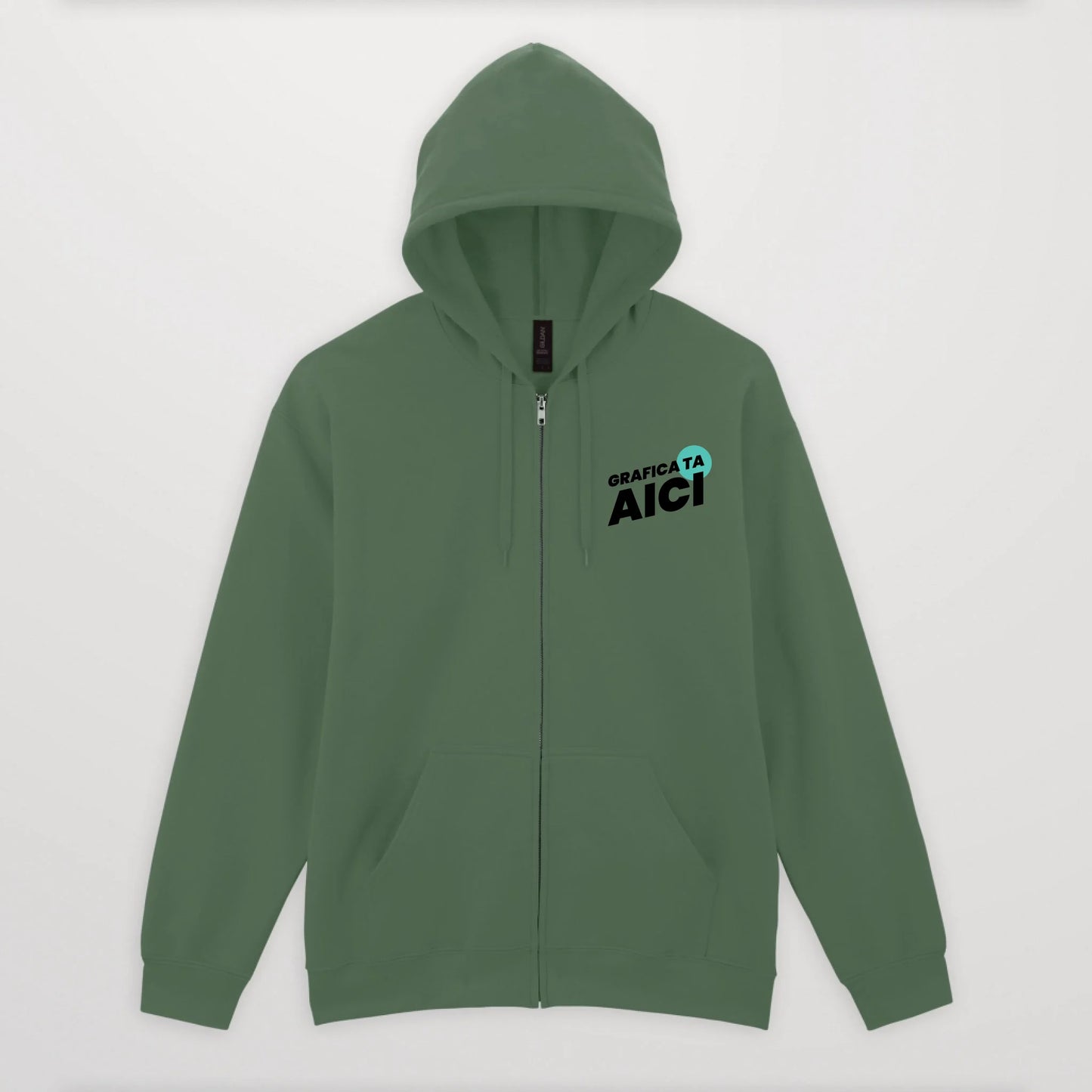 hanorac-alb-off-white-fermoar