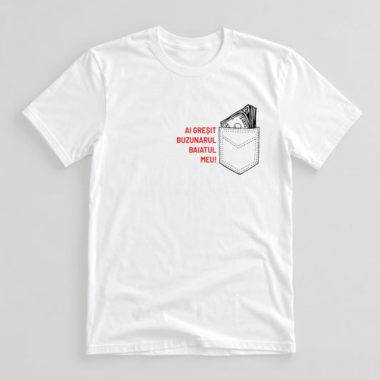 Tricou Bărbat Buzunarul