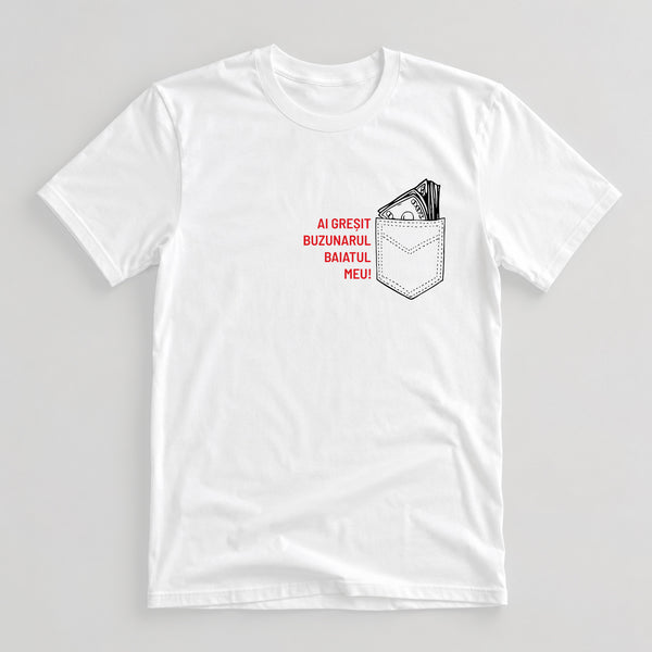 Tricou Bărbat Buzunarul