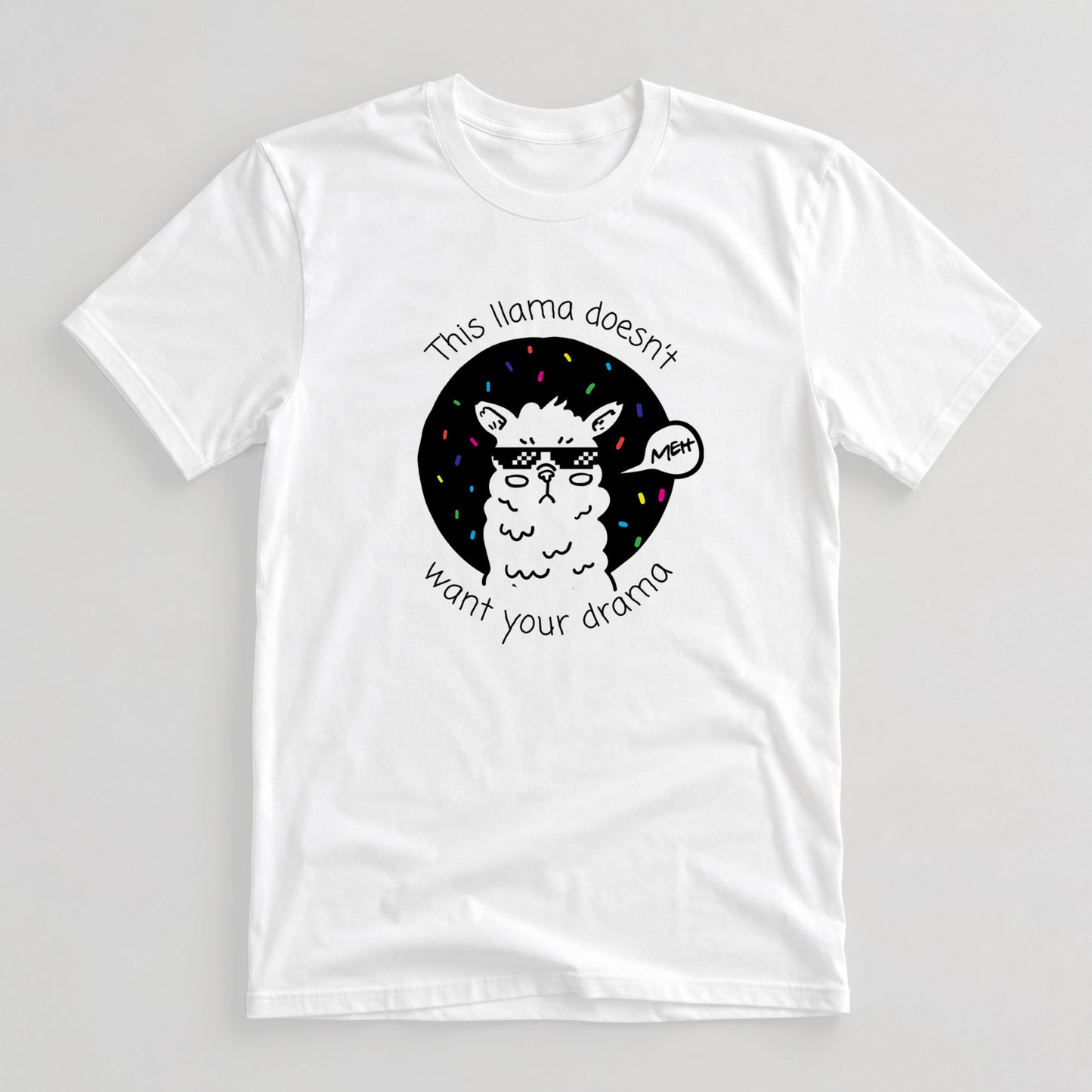 Tricou No Drama Llama