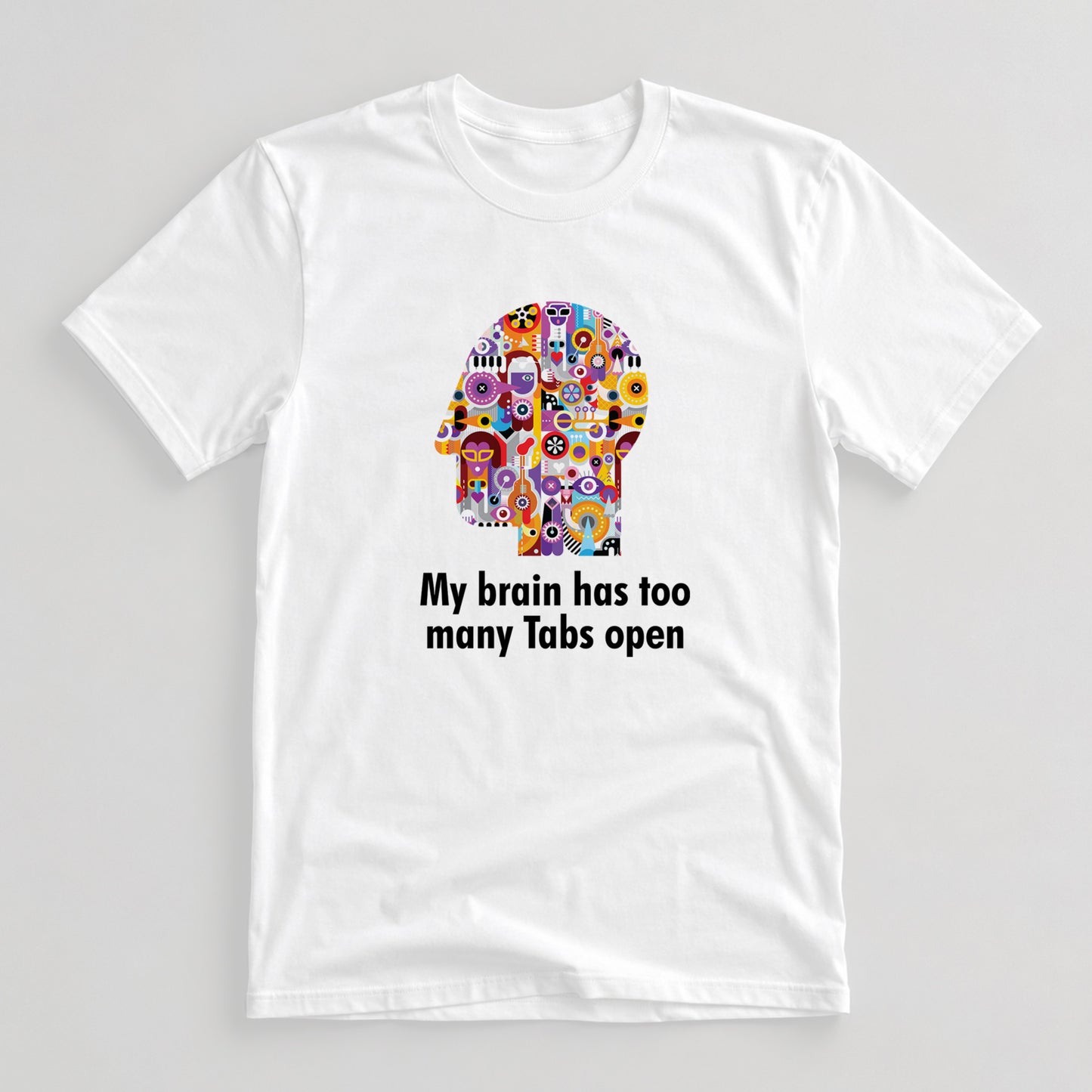 Tricou Too Many Tabs Open