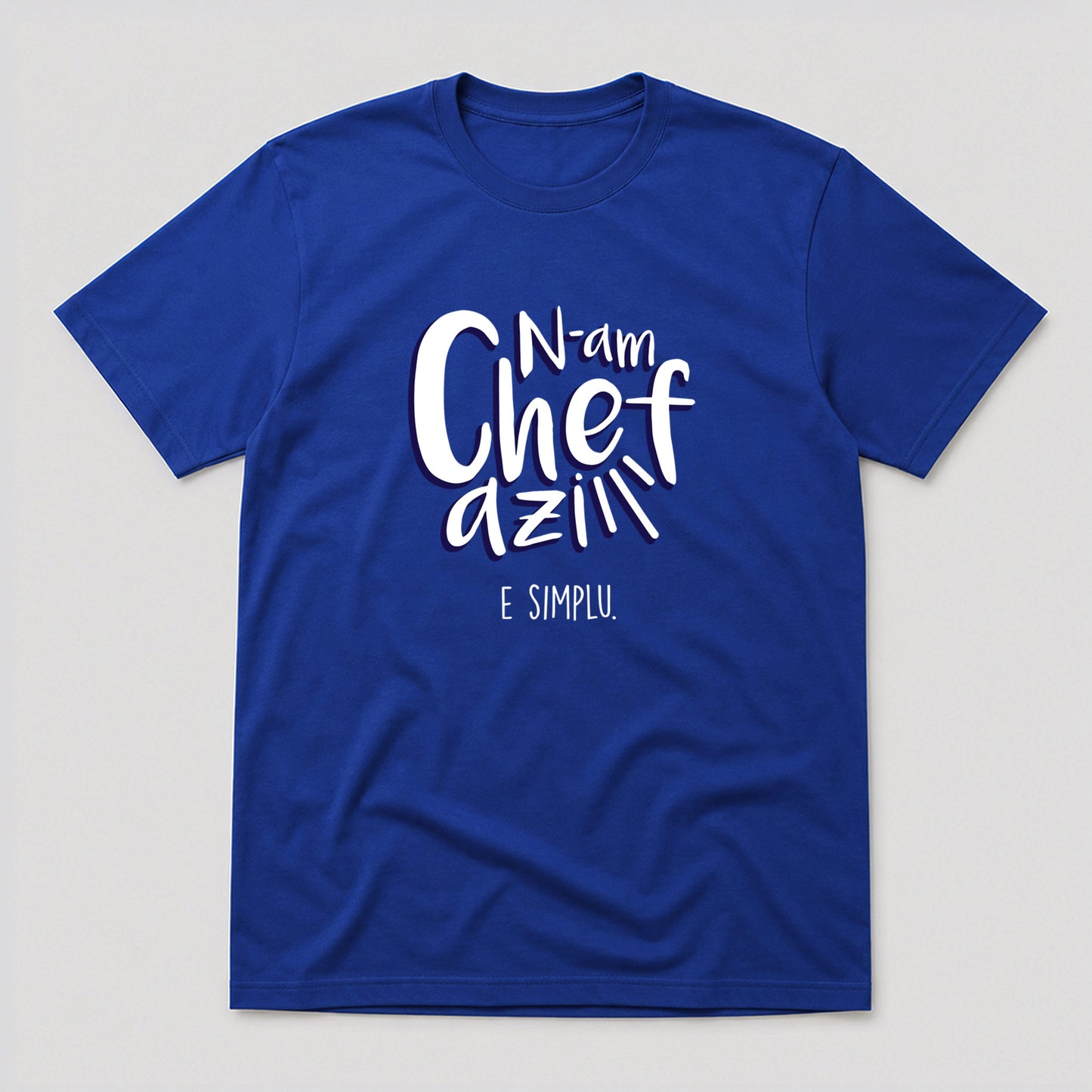 Tricou N-am Chef - Mesaj Haios Românesc