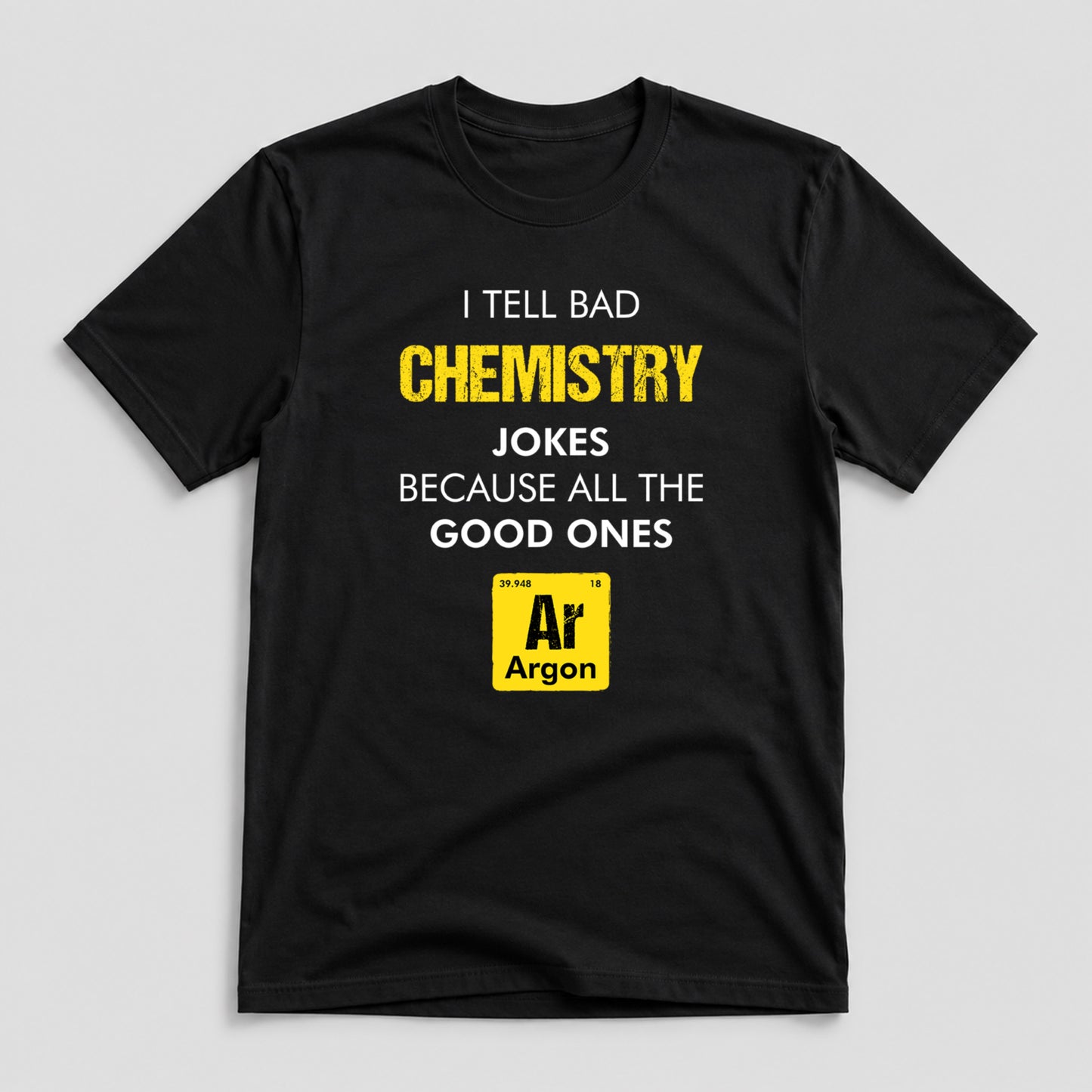 Tricou Geek Bad Jokes Loading - Negru