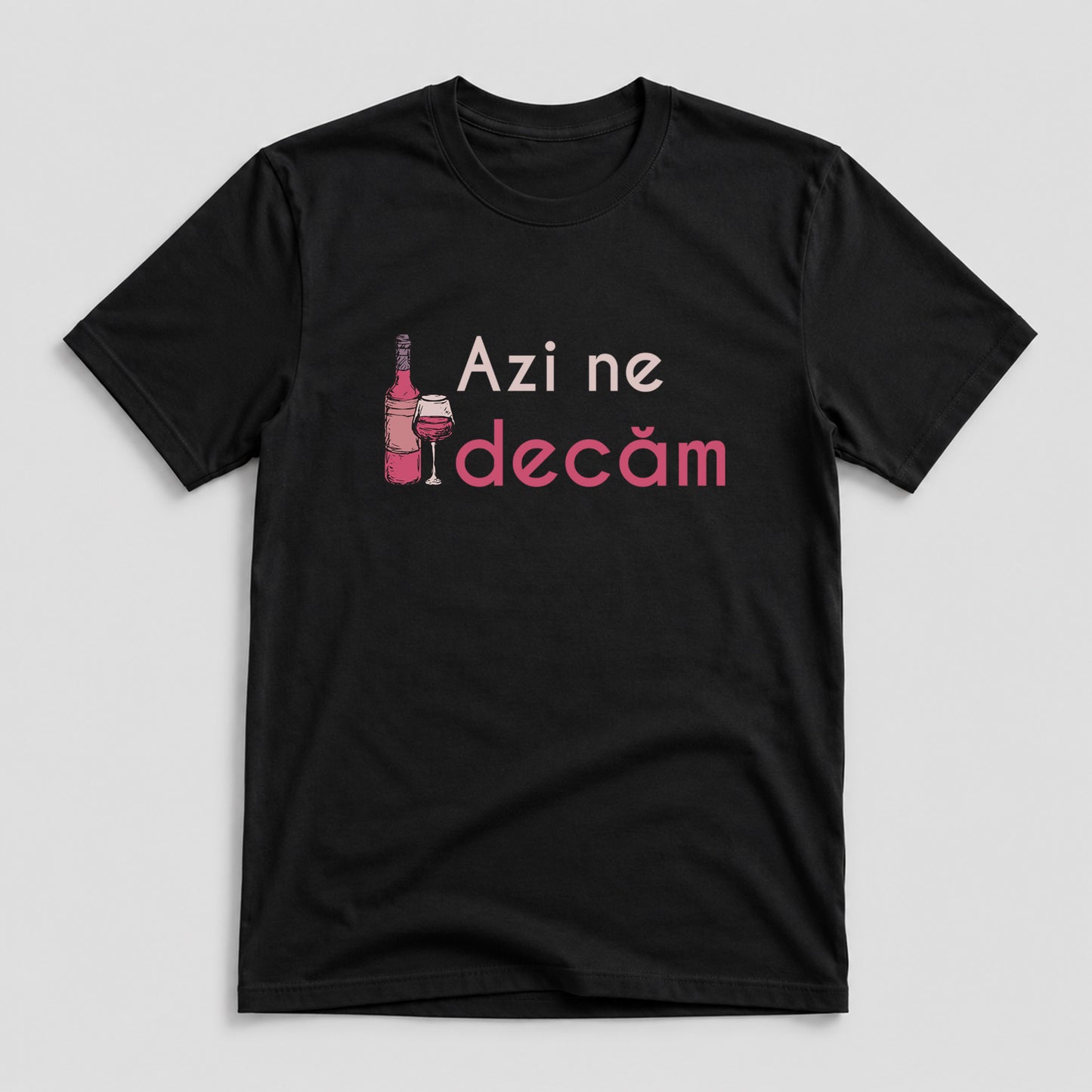 Tricou Ne Vindecăm - Mesaj Haios Românesc