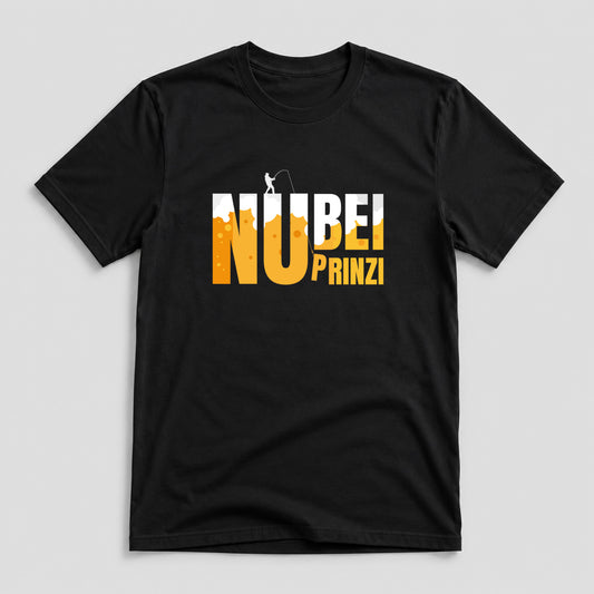 Tricou Pescar Nu Bei, Nu Prinzi - Negru