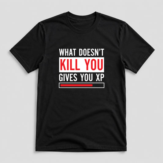Tricou Geek What Doesn’t Kill You - Negru