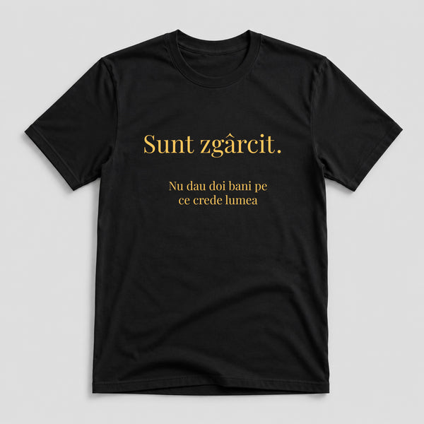 Tricou Zgârcit - Mesaj Haios Românesc