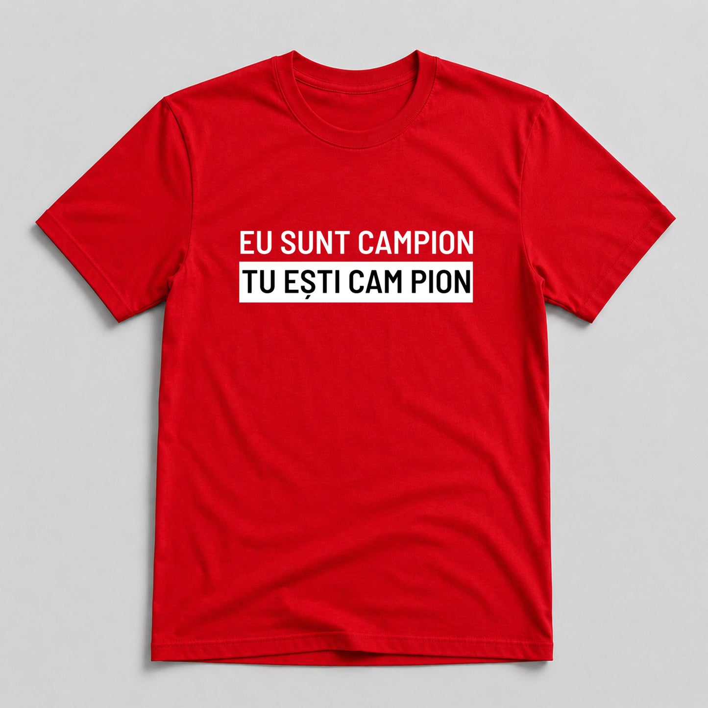 Tricou  Campion - Mesaj Haios Românesc