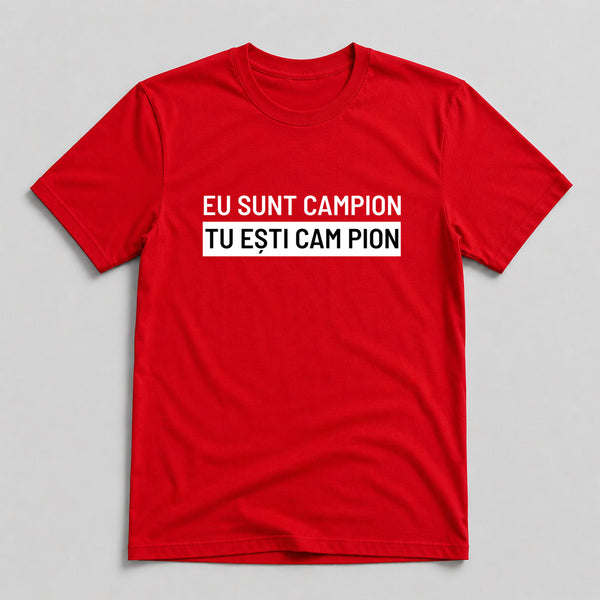 Tricou  Campion - Mesaj Haios Românesc