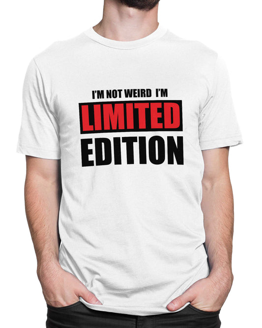 Tricou Limited Edition - Alb - tricou cu mesaj amuzant