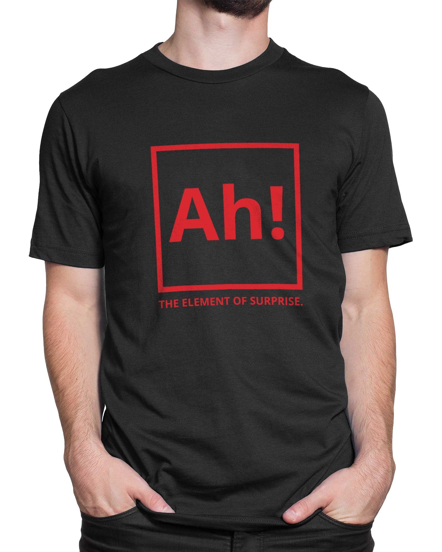 Tricou Geek Ah, Geek Mode - Negru - tricou cu mesaj