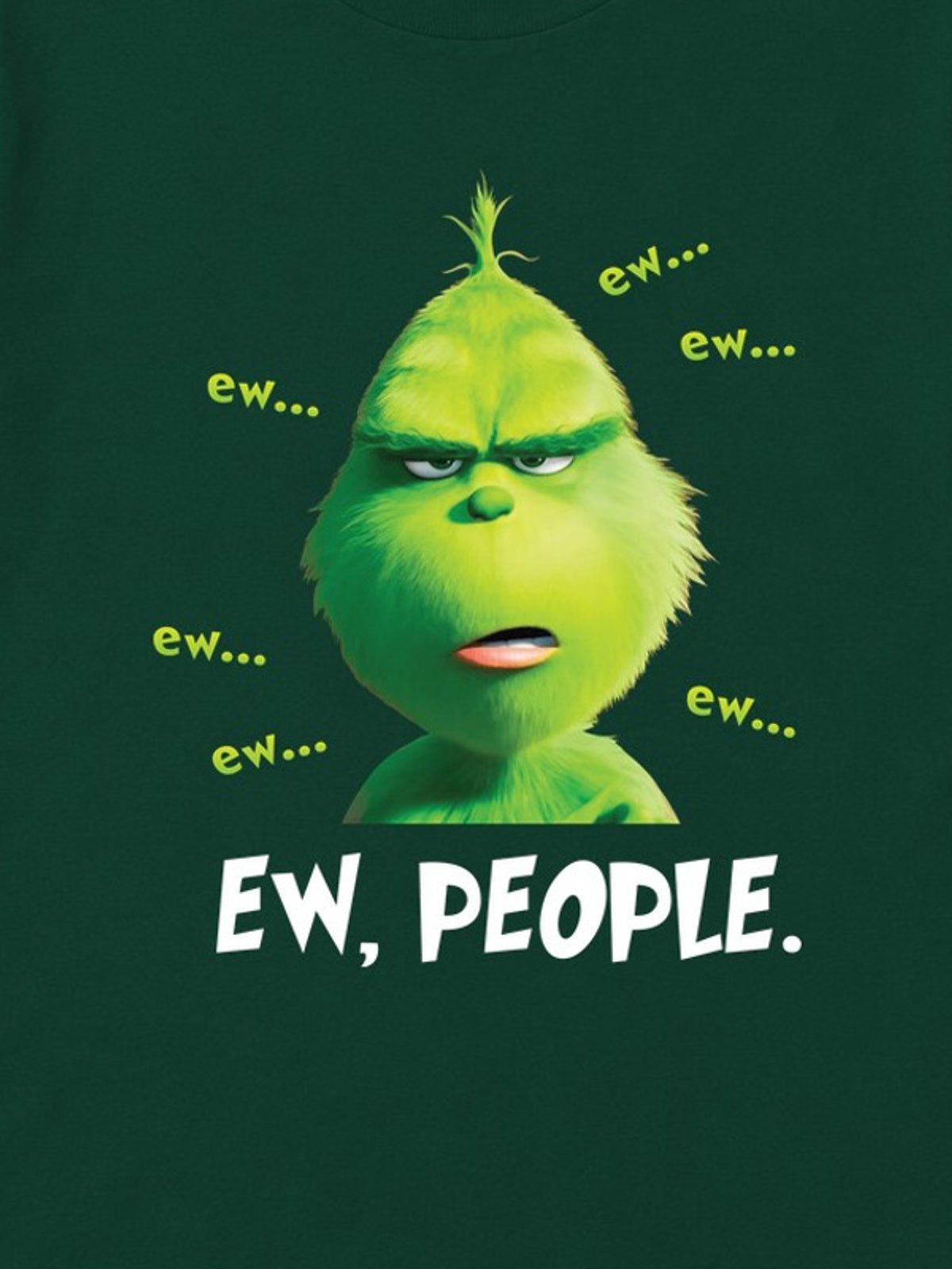 Tricou de Crăciun Ew, People - Bottle Green - detaliu grafică 3:4 [secondary-3x4-20261020]