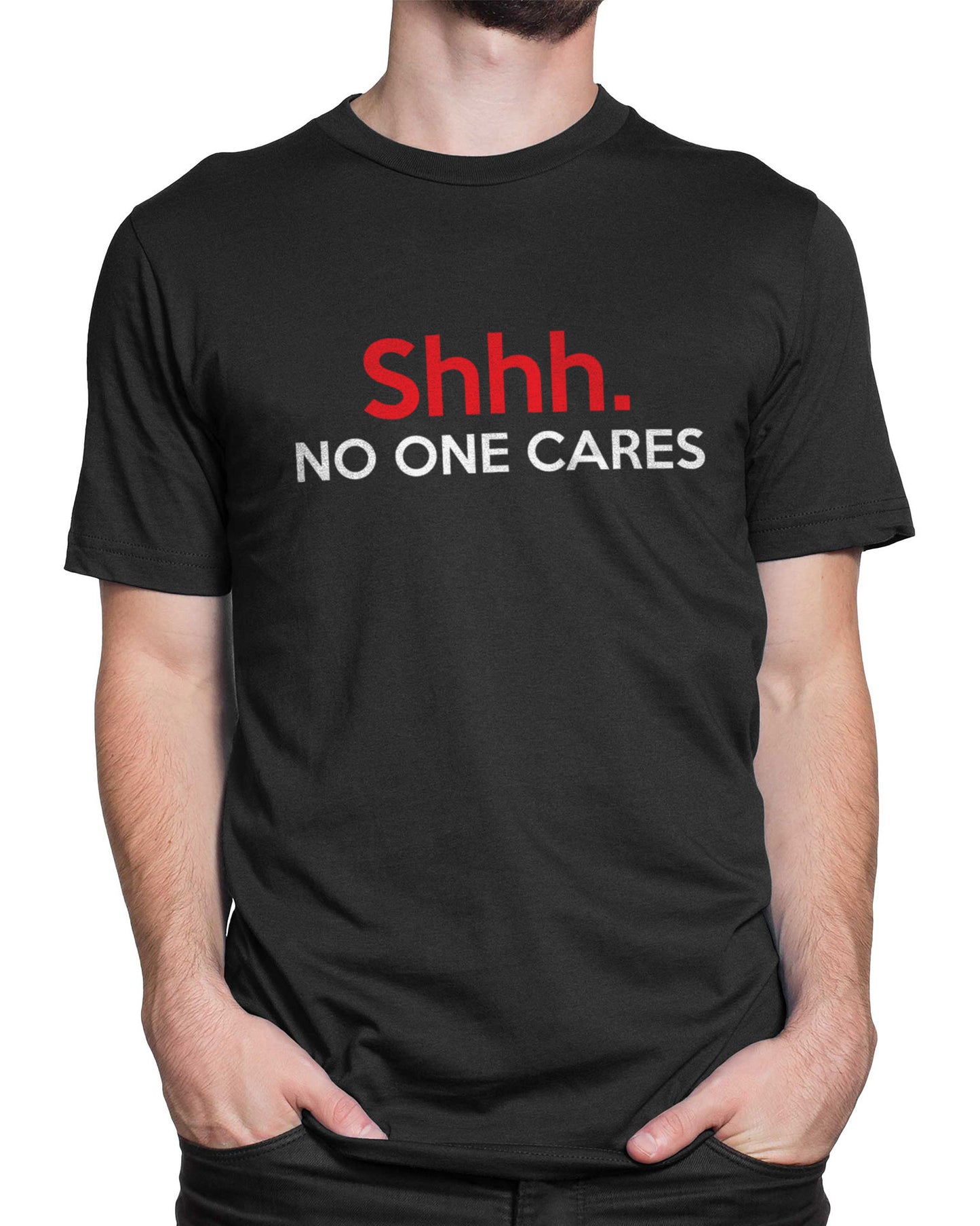Tricou Shhh - tricou cu mesaj amuzant