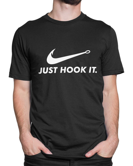 Tricou Pescar Hook It - Negru - tricou cu mesaj