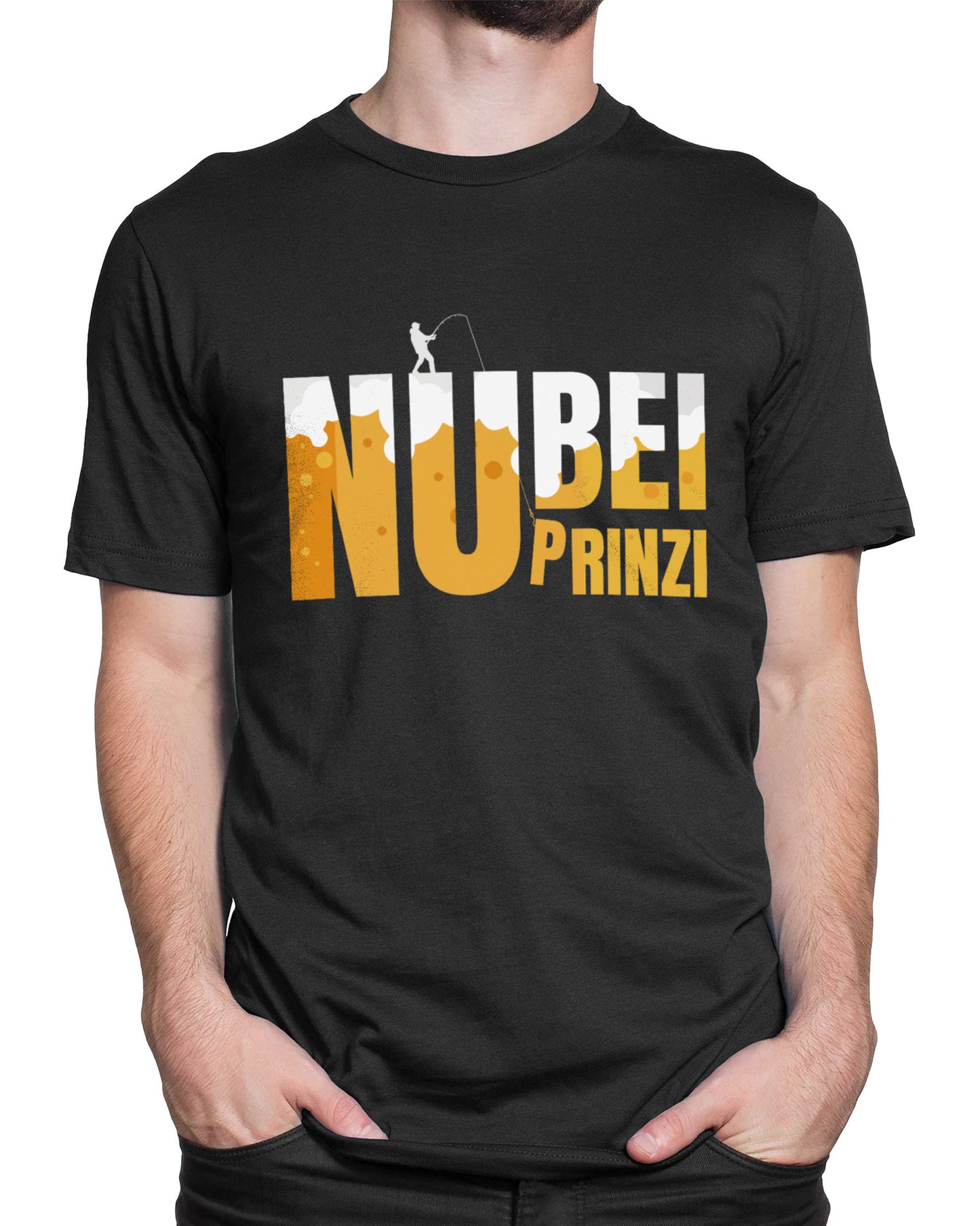 Tricou Pescar Nu Bei, Nu Prinzi - Negru - tricou cu mesaj