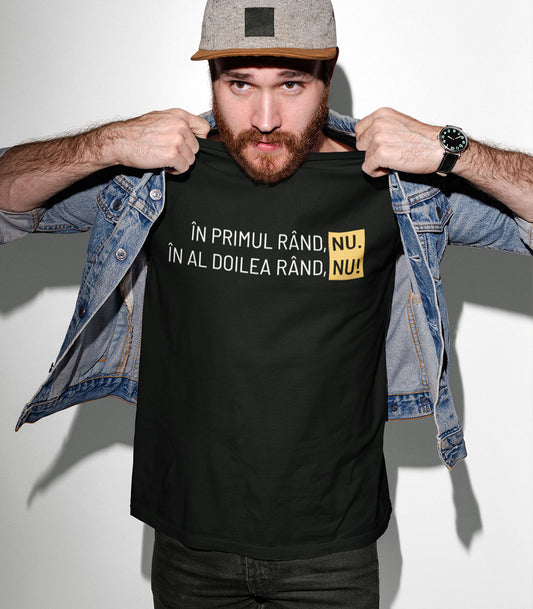 Tricou Barbat În Primul Rand