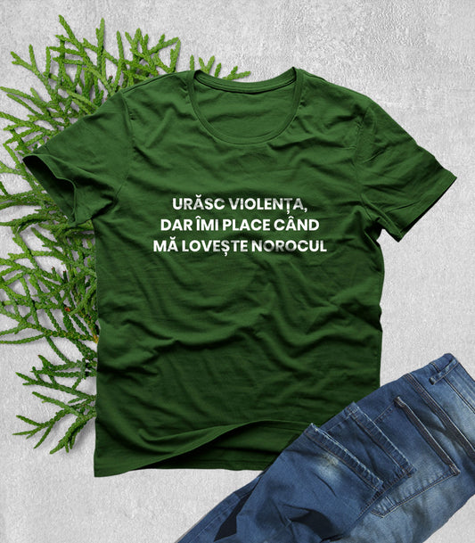 Tricou Bărbat Urasc Violenta