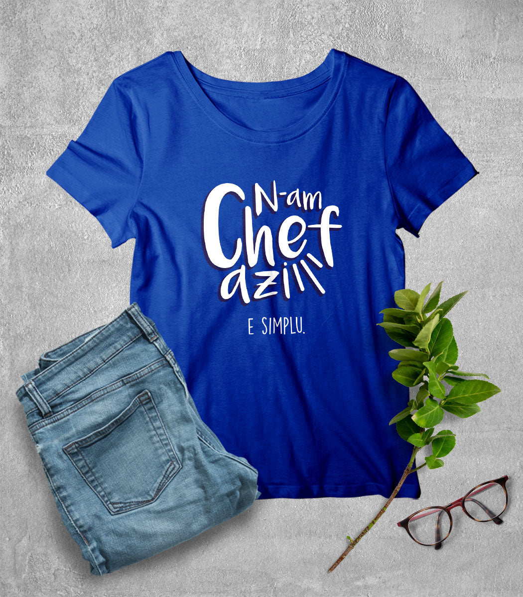 Tricou Femeie N-am Chef - Mesaj Haios Românesc